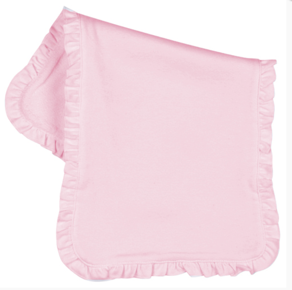 Ruffled Burp Cloth