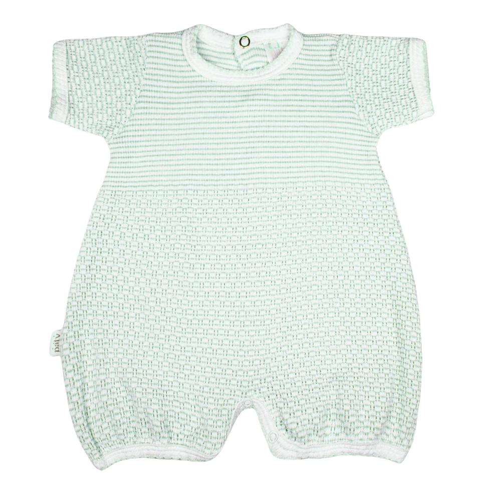 Paty Knit Bubble - Mint with Mint Trim