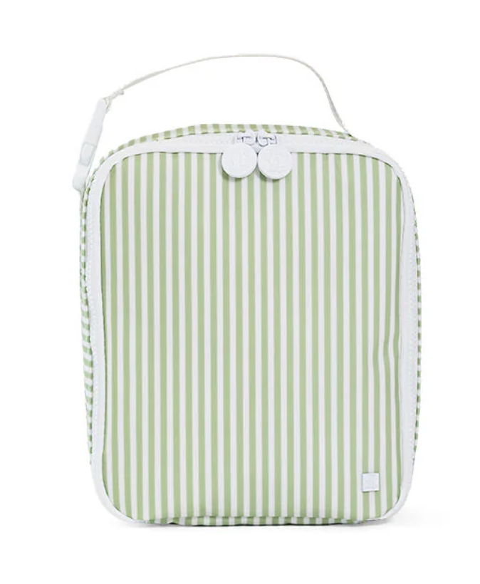TRVL Design Insulated Lunch Bag - Pimlico Striped Sage