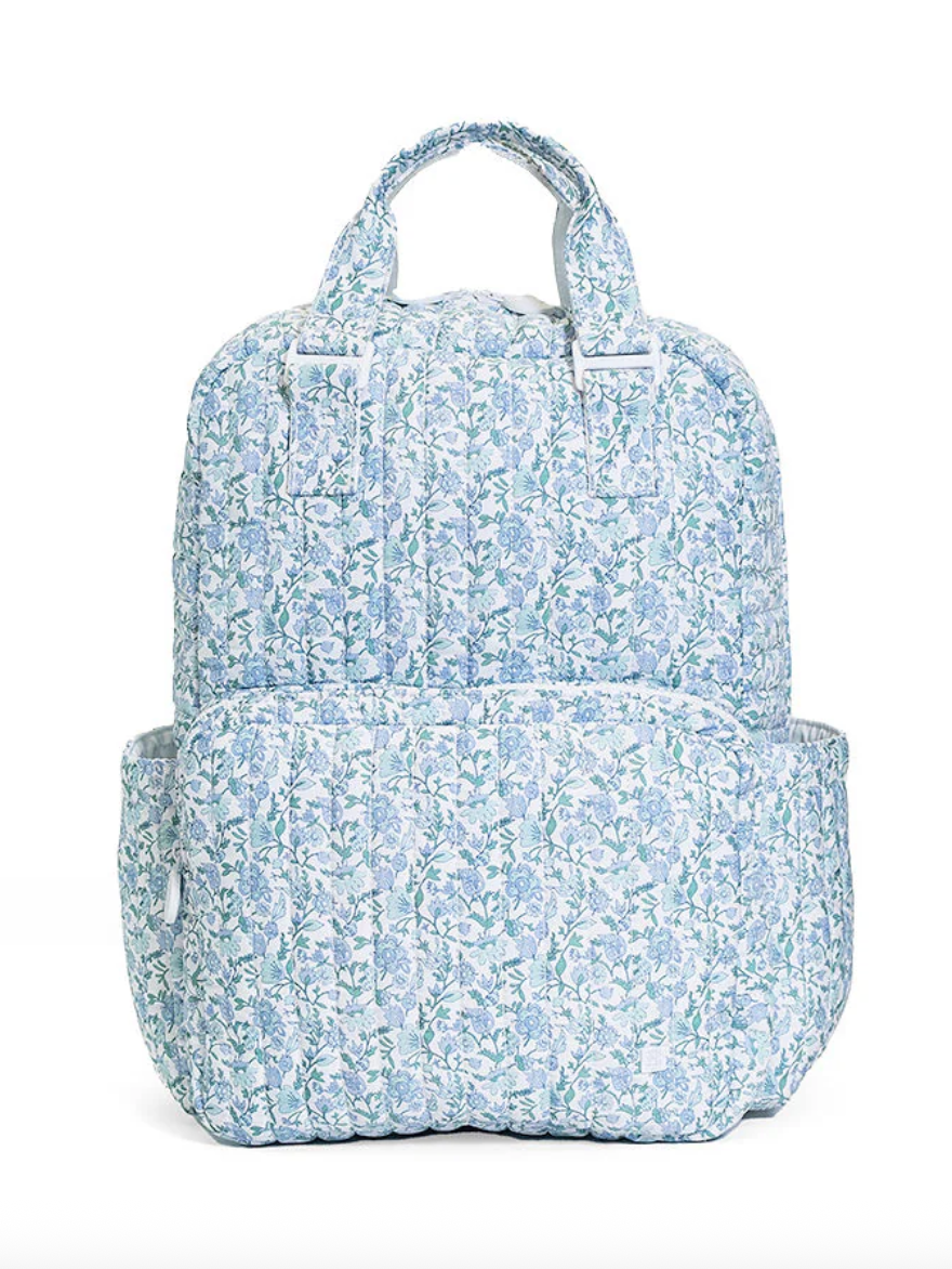 TRVL Design Quilted Diaper Bag - Hamptons Floral