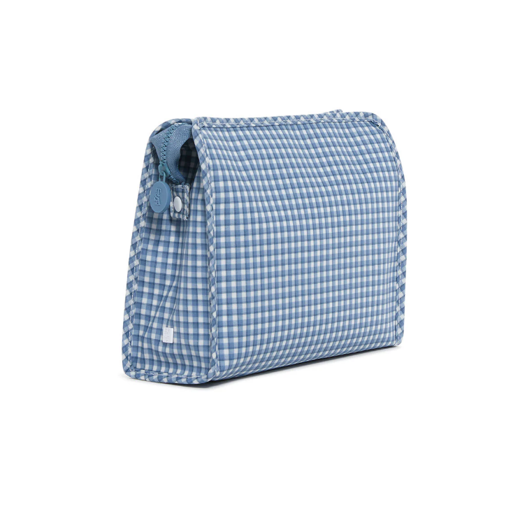 TRVL Design MEDIUM Roadie - Rodeo Check Indigo