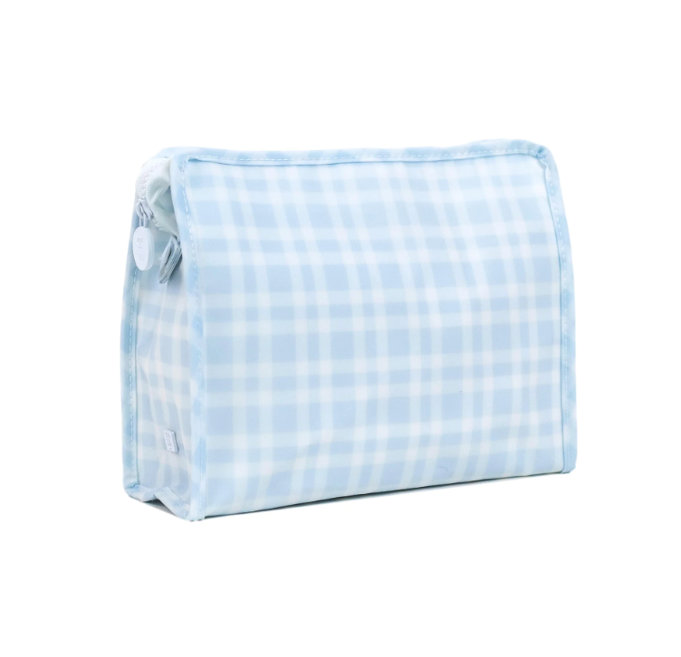 TRVL Design MEDIUM Roadie - Pimlico Plaid Blue