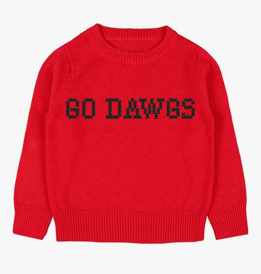 UNISEX Cross Stitched Gameday Sweater