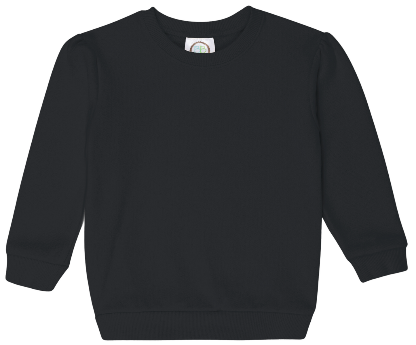 Girl's Puff Sleeve Sweatshirt