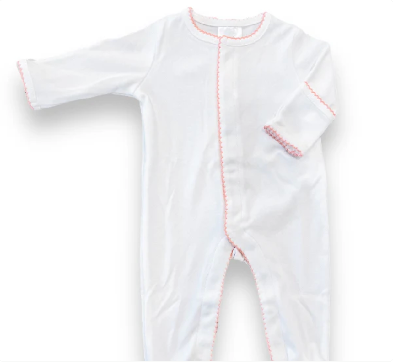 Picot-Trimmed Footies