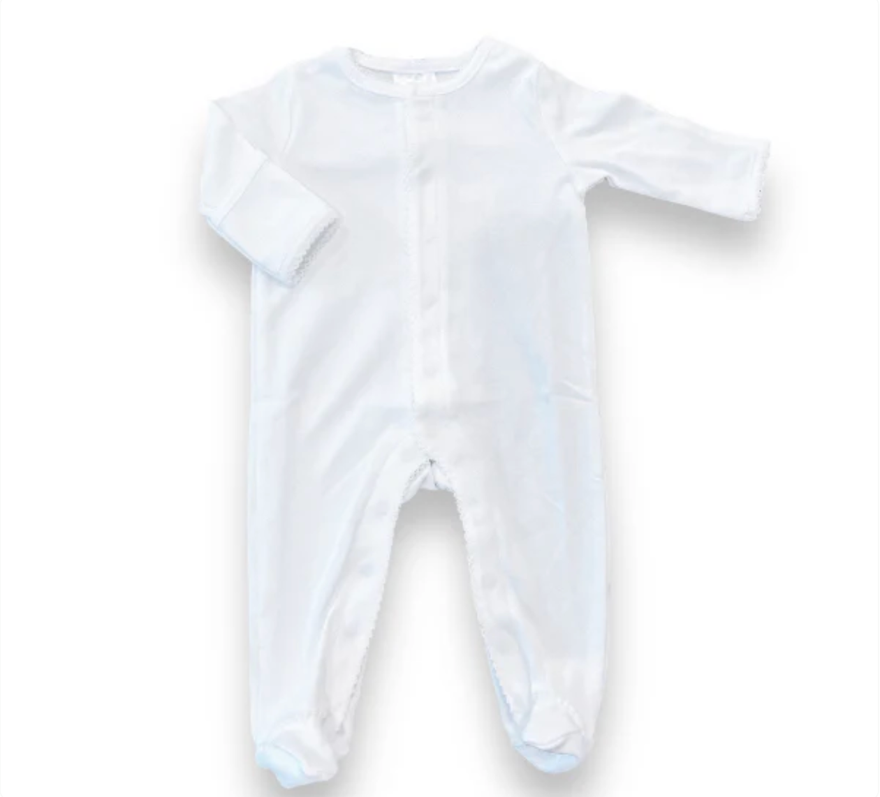 Picot-Trimmed Footies