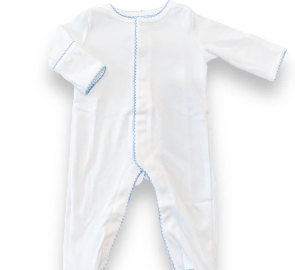 Picot-Trimmed Footies