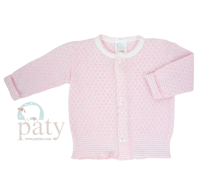 Paty Knit Cardigan - Pink
