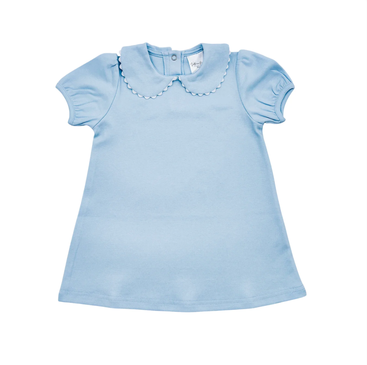 Scalloped Collared Dress