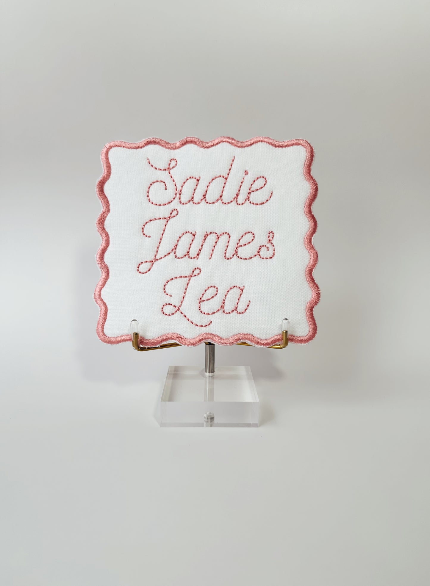 Bespoke Announcement Name Sign