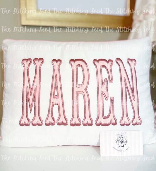 Plain Edge Pillow Sham - 12x16