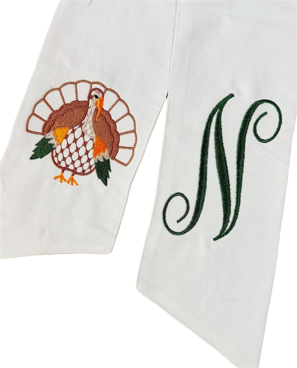 Cotton Wreath Sash