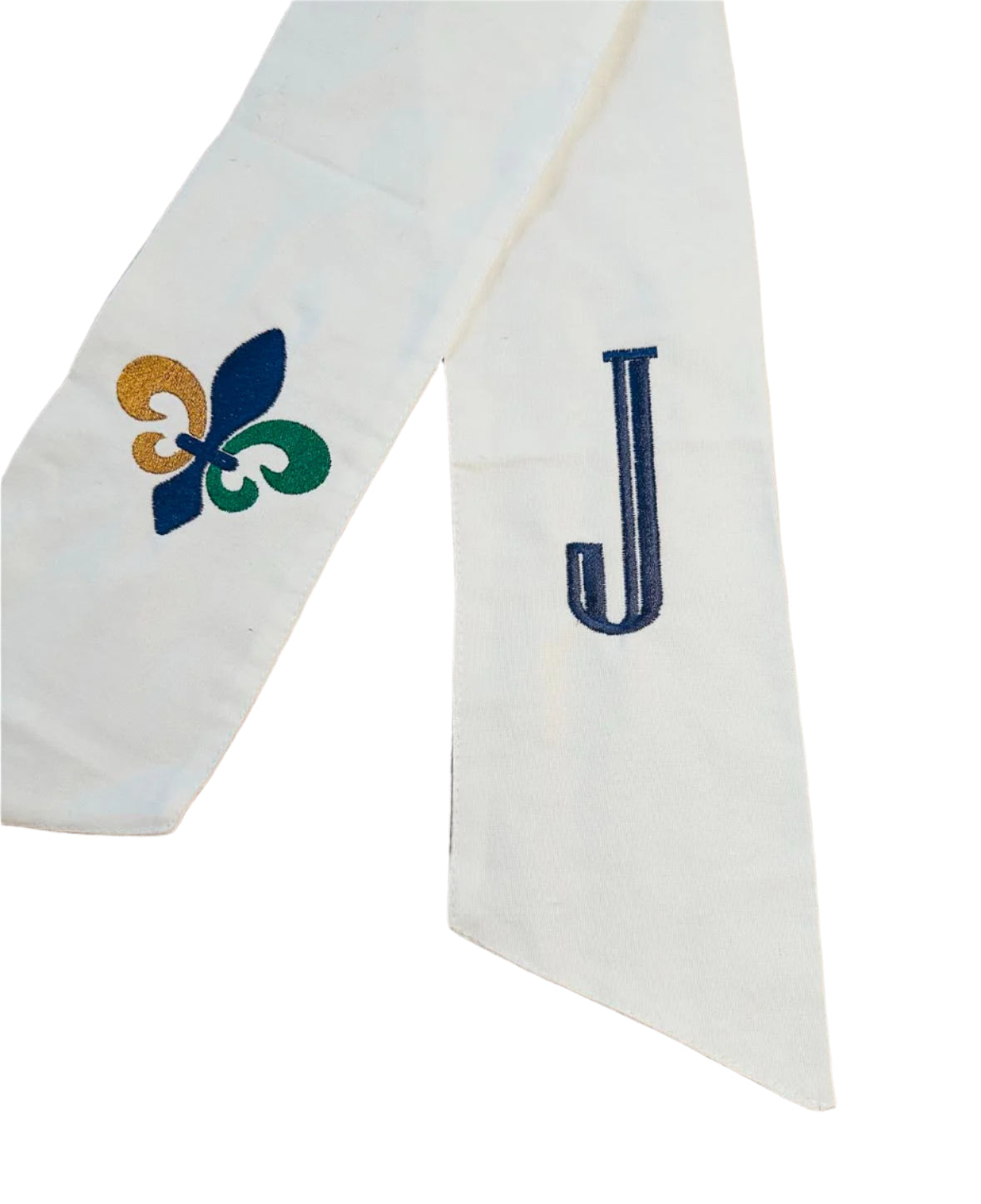Cotton Sateen Wreath Sash