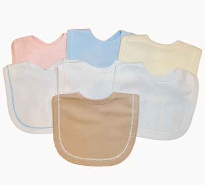 Picot Trimmed Bibs