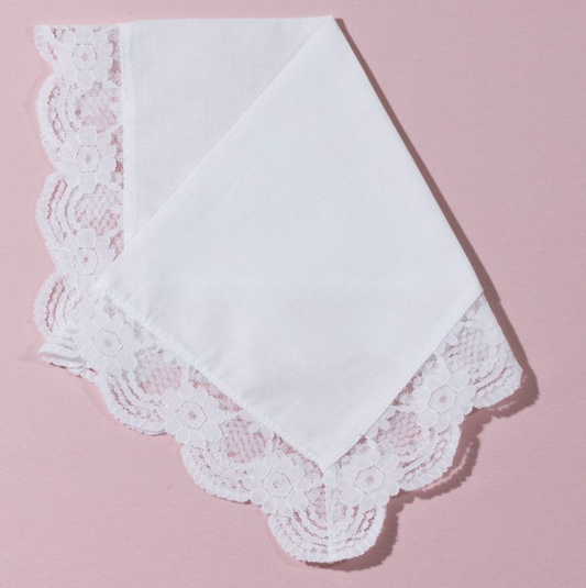 Bridal Regal Lace Handkerchief