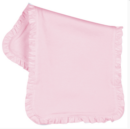 Ruffled Burp Cloth