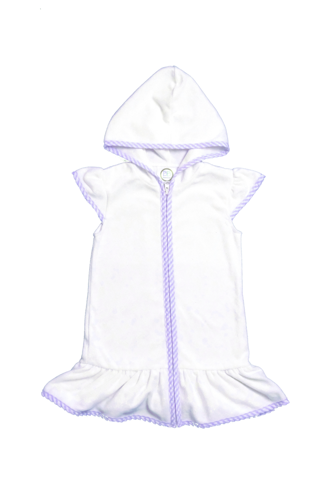 Girl's Ruffled Terrycloth Cover Up