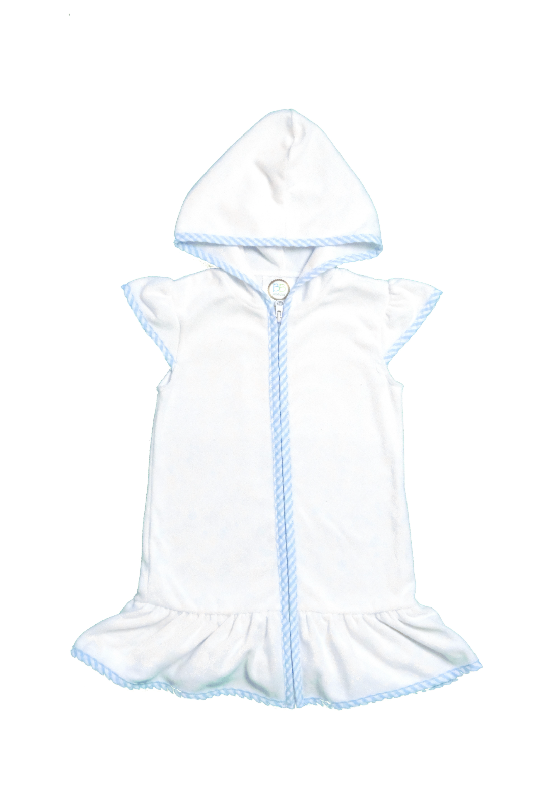 Girl's Ruffled Terrycloth Cover Up