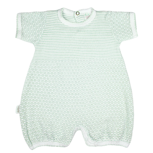 Paty Knit Bubble - Mint with Mint Trim