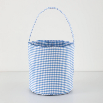 Gingham Halloween Bucket Bag