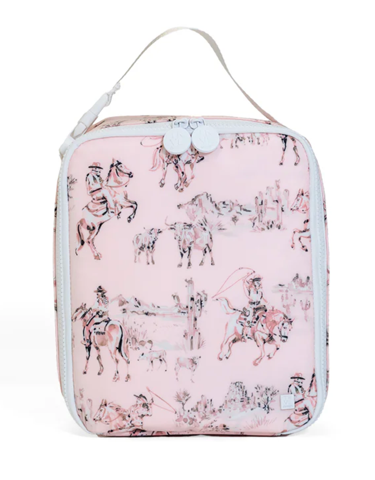 TRVL Design Insulated Lunch Bag - Cowgirl Toile