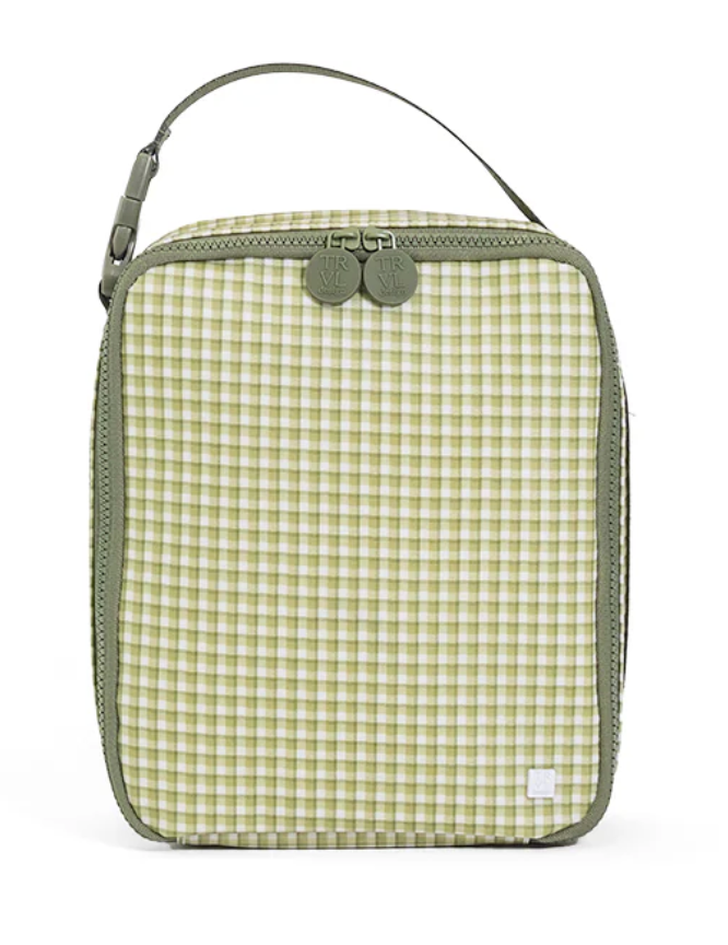 TRVL Design Insulated Lunch Bag - Rodeo Check Cactus