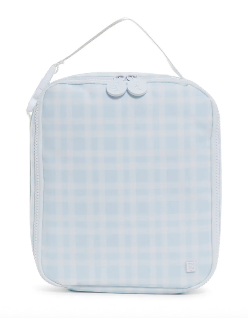 TRVL Design Insulated Lunch Bag - Pimlico Plaid Blue