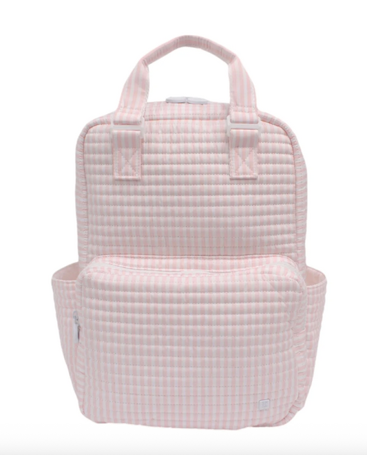 TRVL Design Quilted Diaper Bag - Pimlico Striped Pink