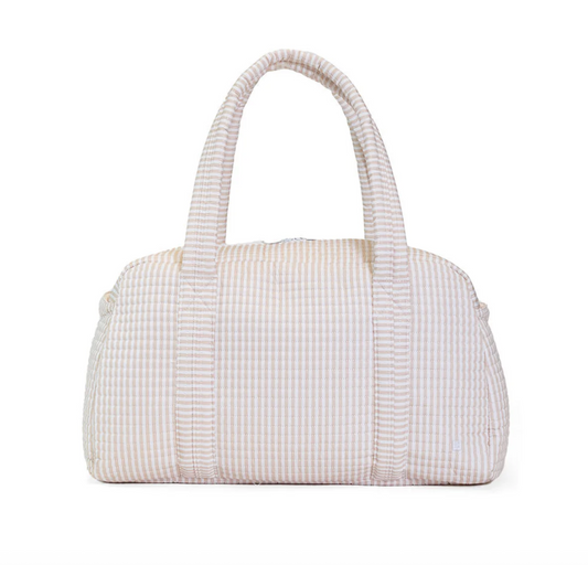 TRVL Design Quilted Grande Duffel - Pimlico Striped Sand