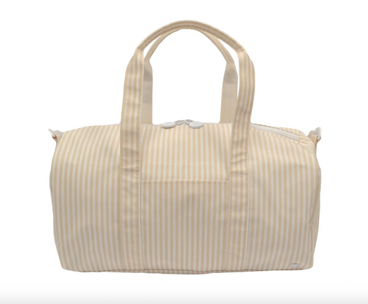 TRVL Design Weekender Duffel - Pimlico Striped Sand