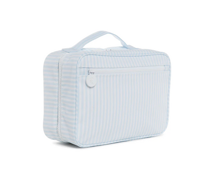 TRVL Design Bundle Up2 Hanging Toiletry Bag - Pimlico Striped Blue