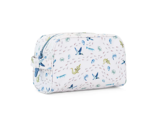 TRVL Design Stowaway Toiletry Bag - Coastal Tides