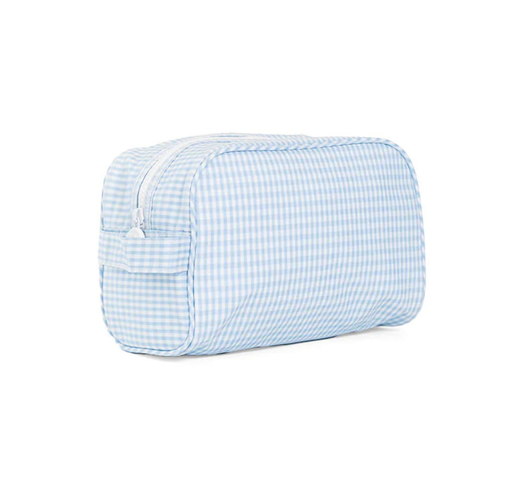TRVL Design Stowaway Toiletry Bag - Gingham Mist