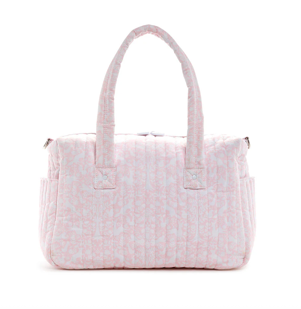 TRVL Design Quilted Stroller Bag - Woodland Pink