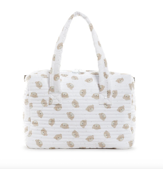 TRVL Design Quilted Stroller Bag - Teddy Bear