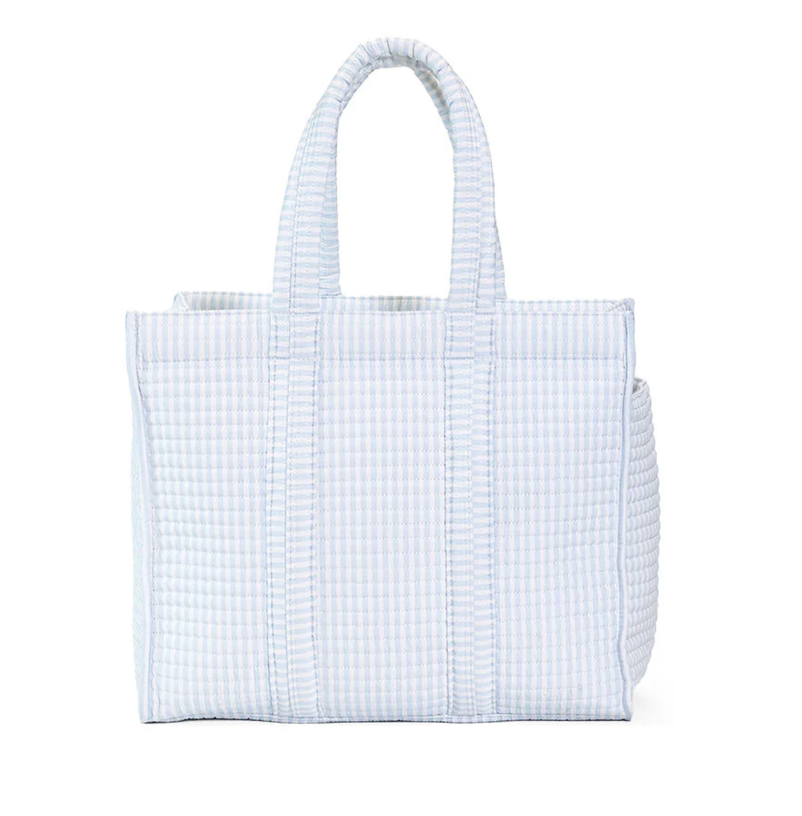 TRVL Design Quilted Go Go Tote - Pimlico Striped Blue