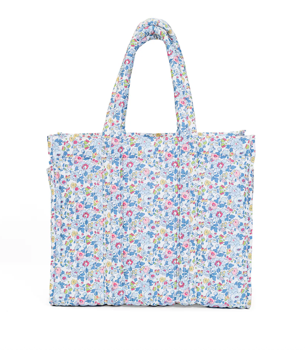 TRVL Design Quilted Go Go Tote - Bridgehampton Floral