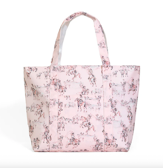 TRVL Design Jumbo Tote - Cowgirl Toile