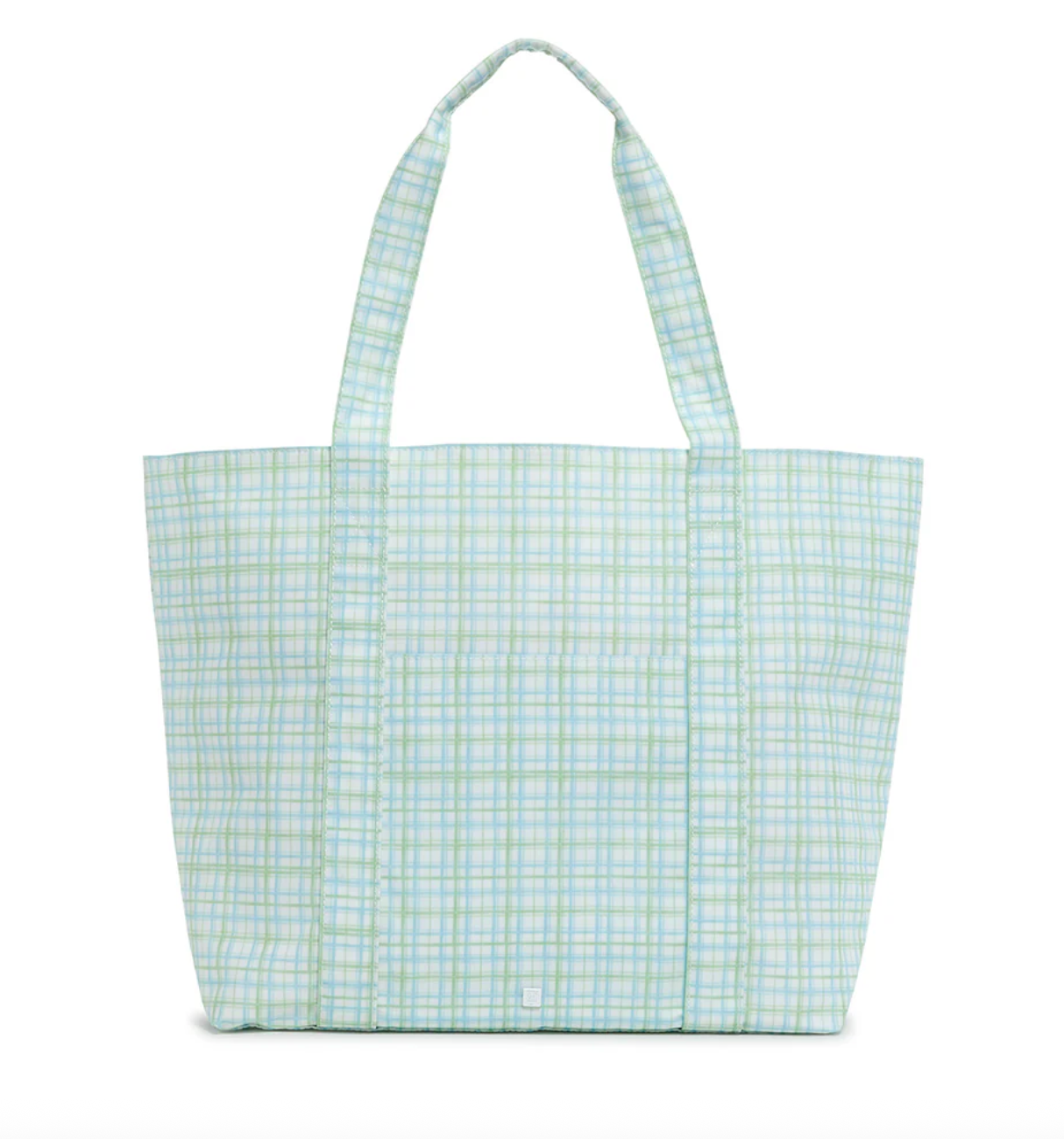 TRVL Design Jumbo Tote - Classic Plaid Green