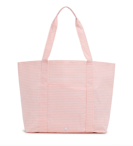 TRVL Design Jumbo Tote - Gingham Taffy