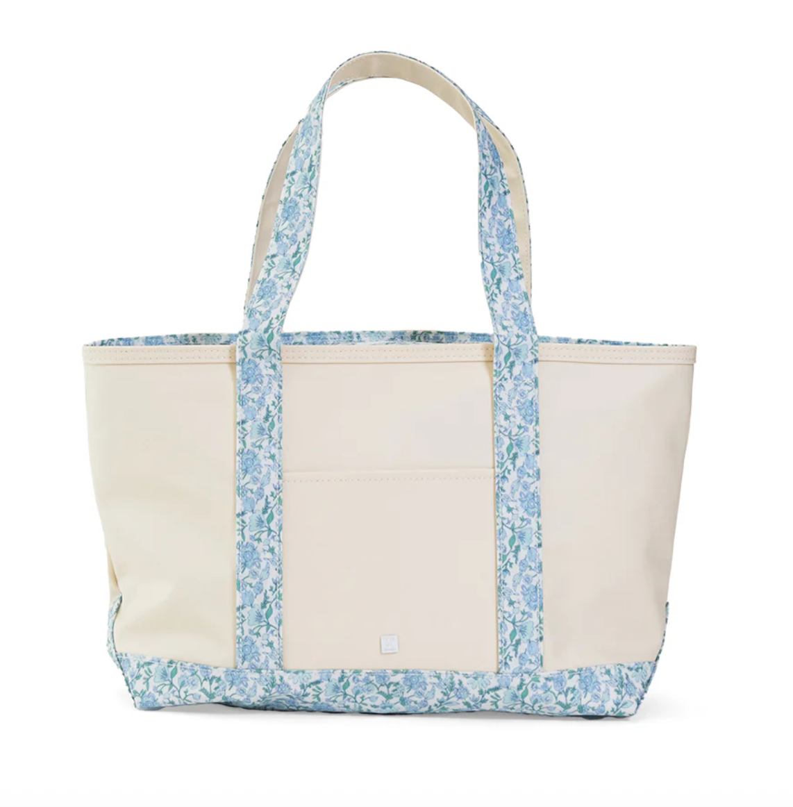 TRVL Design Medium Tote - Hamptons Floral Trim