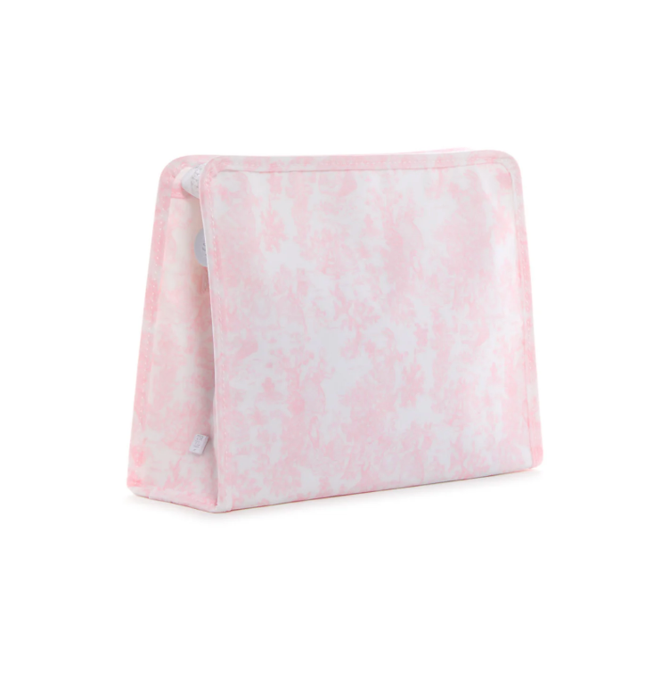 TRVL Design MEDIUM Roadie - Bunny Toile Pink