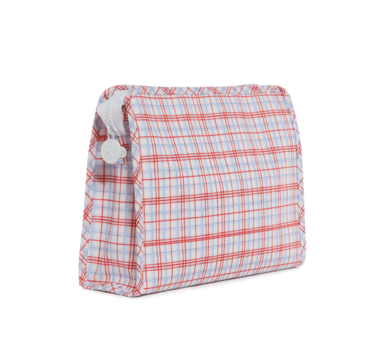 TRVL Design LARGE Roadie - Classic Plaid Red