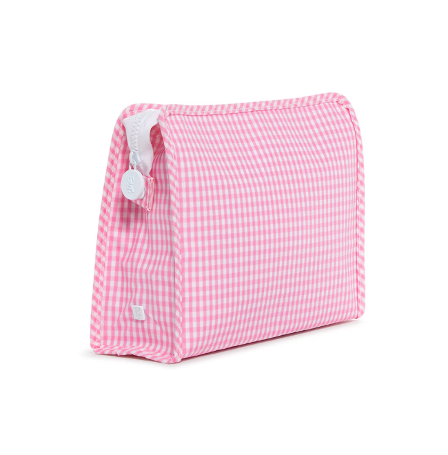 TRVL Design MEDIUM Roadie - Gingham Pink