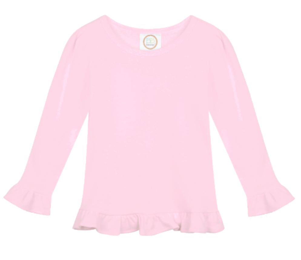 Valentine's Day - Girl's Ruffled T-Shirt