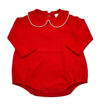Valentine's Day - Boy's Piping Collar Bubble