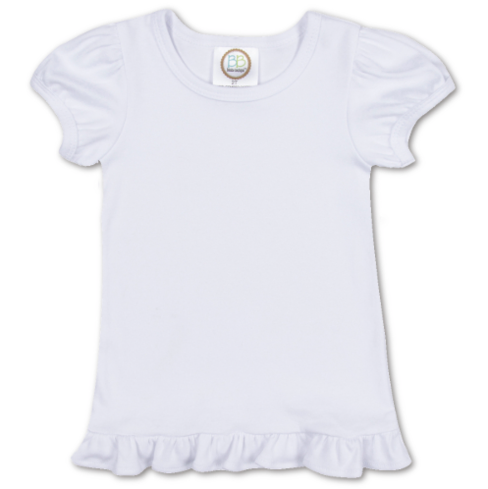 Valentine's Day - Girl's Ruffled T-Shirt