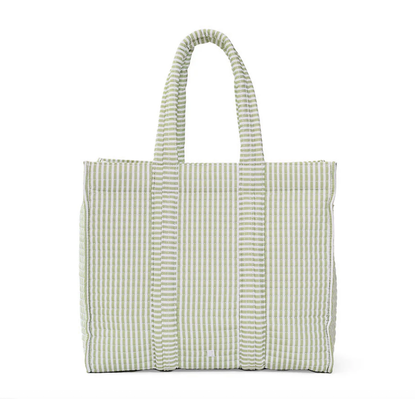 TRVL Design Quilted Go Go Tote - Pimlico Striped Sage
