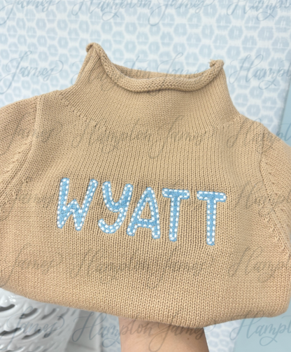 Rollneck Sweater - Khaki