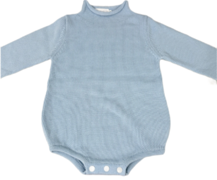 Rollneck Bubble - Light Blue